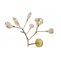 Бра светодиодное в современном стиле Levistella 756LPR0031-9 GD+BR