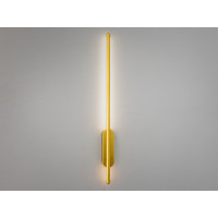 Лінійне світлодіодне бра в коридор, 12W, золото Diasha 7099/600G Лінійне світлодіодне бра в коридор, 12W, золото Diasha 7099/600G