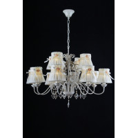 Люстра в зал в классическом стиле с абажурами Splendid-Ray 253166