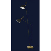 Торшер в стиле лофт на 2 лампы Levistella 9192077-2