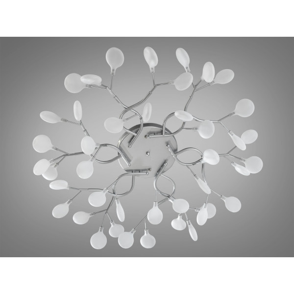 Дитяча стельова люстра "Світлячок", 42 лампи, хром сатин Diasha X890-42ASL Дитяча стельова люстра "Світлячок", 42 лампи, хром сатин Diasha X890-42ASL