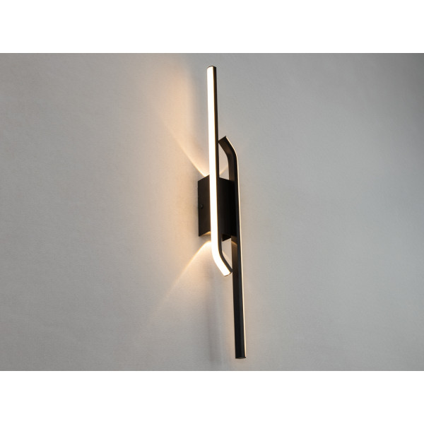 Лінійне світлодіодне бра на стіну, 30W, чорний Diasha 1624/600BK Лінійне світлодіодне бра на стіну, 30W, чорний Diasha 1624/600BK