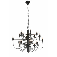 Люстра в стиле лофт Levistella 7728236-18 BK Люстра в стиле лофт Levistella 7728236-18 BK