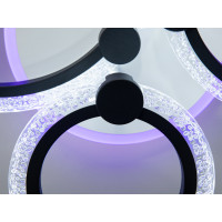 LED люстра потолочная 55W  Diasha A8180/3BKLED3colordimmer