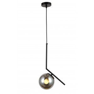 Светильник люстра подвесная в стиле лофт шар Levistella 9163814-1 BK+BK