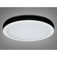 Мінімалістична смарт люстра, круглої форми, без пульта, 72Вт Diasha YR-500BLACK