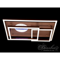 Люстра плоская Diasha MX11024/3+1CF dimmer