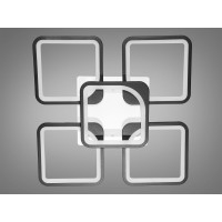 Люстра светодиодная Diasha Арт: 8060/4+1BK