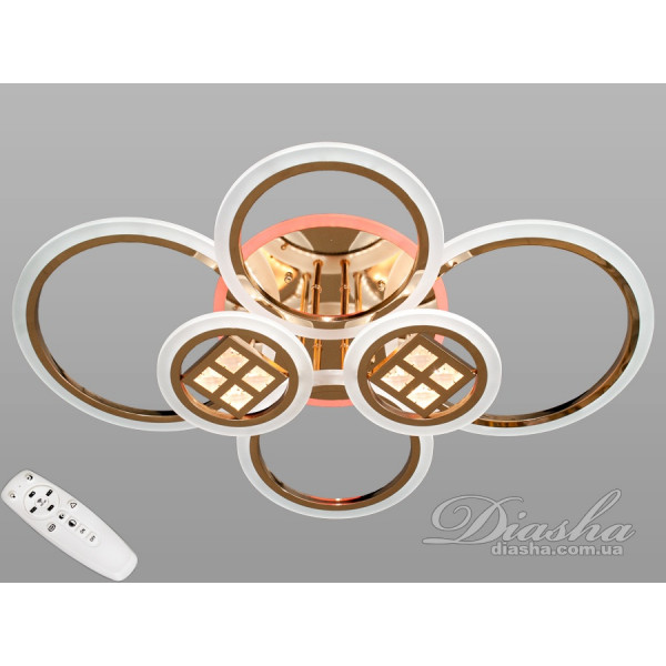 Светодиодная люстра Diasha AD8200/6G LED 3color dimmer