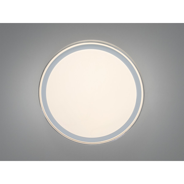 Світлодіодна стельова люстра біла 46Вт до 8 м² Diasha 870/400WH