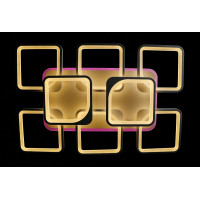 Люстра в зал или спальню светодиодная современная Splendid-Ray 2850234/6+2 LED (WHITE)