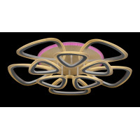 Люстра в зал или спальню светодиодная современная Splendid-Ray 2850150/5+5 LED (WHITE) 