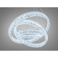 Підвісна люстра Diasha LED біла 82Вт 4510Лм 3CCT Diasha 1713/500+400+300WH