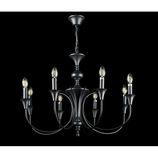 Люстра свеча LK905/8 (SBK) Splendid-Ray
230143 Люстра свеча LK905/8 (SBK) Splendid-Ray
230143