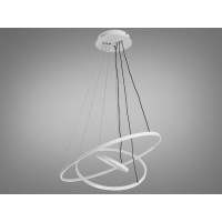 Люстра светодиодная декоративная кольца  Diasha MD9079-3WH-600+400+200 dimmer 