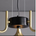 Люстра подвесная декоративная на 5 ламп Levistella 761J2012-5