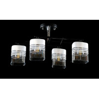 Люстра с плафонами  L6910B/4 (BLK+CR) Splendid-Ray
260796