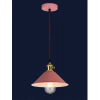 Люстра подвесная в стиле лофт розовая Levistella 7529510 ROSE