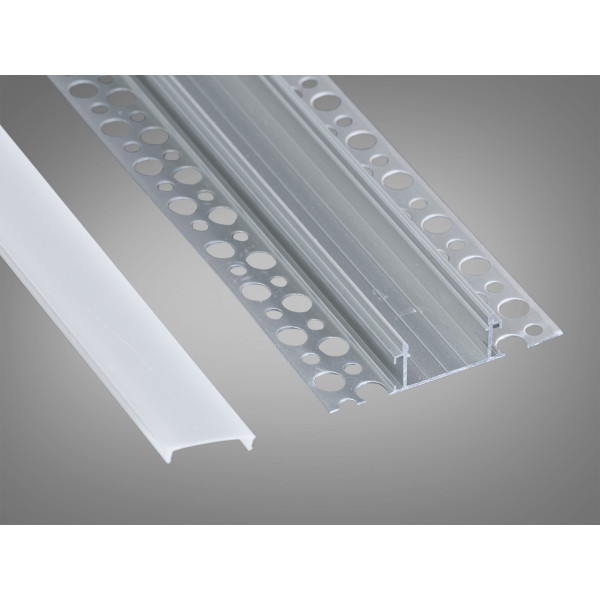 Профіль для LED стрічки, у гіпсокартон Diasha PL-6114A-3M