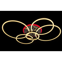 LED люстра светильник с пультом и подсветкой Linisoln 55029-2-2-1 CH