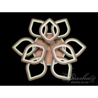 Светодиодные люстры Diasha 8073/6+3CF LED dimmer 