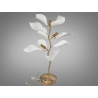 Ексклюзивна настільна лампа з керамічними елементами, 3 лампи, хром Diasha 7172-3TGD