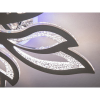 Светодиодная люстра с пультом 80W, хром Diasha 2455/5HRLED3colordimmer