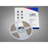 LED стрічка 12в, 240 діодів на метр, 10мм, холодний Diasha N12-2835-240-CW-20-10