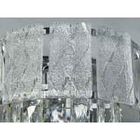 Чудовий настінний світильник з кришталю на 2 лампи, золото Diasha 327-BCH