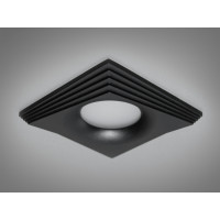 Серія "Аluminium", якісний алюмінієвий точковий світильник, чорний Diasha PR-3-BK