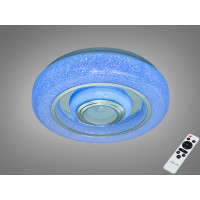 LED стельова люстра біла 45 Вт з Bluetooth колонкою Diasha DB-8314/300RGB+MP3