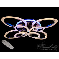 Cветодиодная люстра Diasha A8059/4+4BHR LED 3color dimmer Cветодиодная люстра Diasha A8059/4+4BHR LED 3color dimmer
