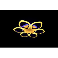 Люстры лед 5576/6 BK LED 3 COLOR