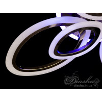 Cветодиодная люстра Diasha A8059/4+4BHR LED 3color dimmer 