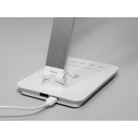 Світлодіодна настільна нічна лампа з usb зарядкой, таймером, дімером Diasha A5502PSLwirelesscharge