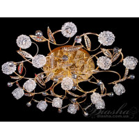 Галогенна люстра зі світлодіодною підсвіткою  Diasha 8296/16HRA