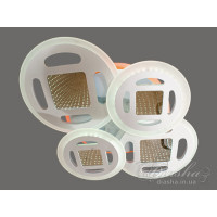 Светодиодная люстра Diasha 6016/2+2WH LED 3color dimmer 