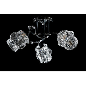 Люстра с плафонами  L9794B/3 (CR+BLK) Splendid-Ray
0260840