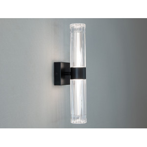 Дизайнерське світлодіодне бра в залу, 5 Вт, чорний Diasha F3018BK