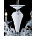 Люстра свеча на 6 ламп Splendid-Ray 254143 (CR+LWT)