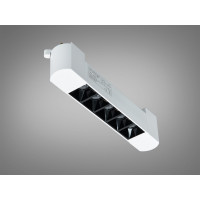 Трековий LED світильник лінійний білий 8Вт 4000К Diasha PPF-GS-10W-WH Трековий LED світильник лінійний білий 8Вт 4000К Diasha PPF-GS-10W-WH