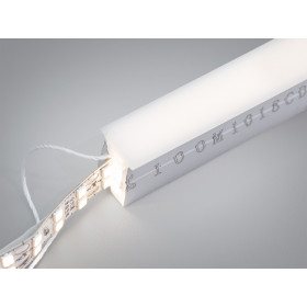 Гнучкий профіль для LED стрічки, накладний Diasha PLS-1018