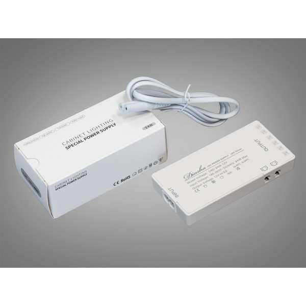 Тонкий керований блок живлення 12В, 24Вт, 2А Diasha PPF-SY-12v-24w