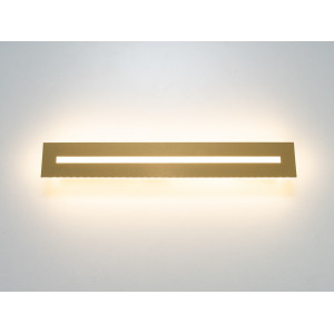 Сучасний настінний світлодіодний світильник планка, 40W, золото Diasha 7313-40GD