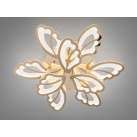 Стельова люстра LED біла 50Вт пульт 3 модулі Diasha 8166/6+3GLED3colordimmer