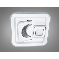 Мультифункціональний, ультрасучасний, квадратний, акриловий світлодіодний світильник потужністю 80 Вт Diasha 12176