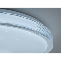 LED стельова люстра панель біла смарт 8 м2 Diasha 6653/400WH