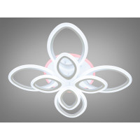 LED люстра Diasha A8059/4+4WT LED 3color dimmer 