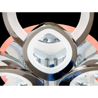 Cветодиодная люстра Diasha 8059/4+4HR LED 3color dimmer 