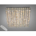 Люстра стельова Diasha кришталева LED хром 82W Diasha 7733/500x500CH